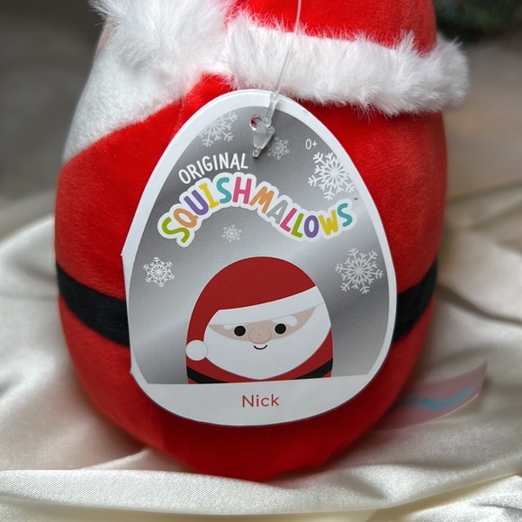 Squishmallows Nick the Santa Claus Stuffed Plush 5" - Picture 3 of 5